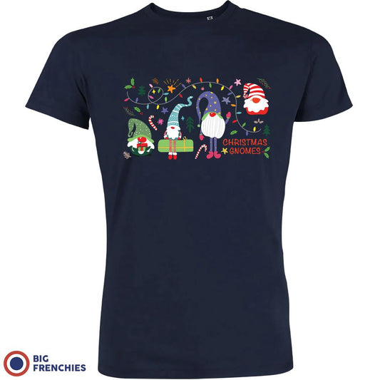 Gnomes Christmas Men's Organic Cotton Tee