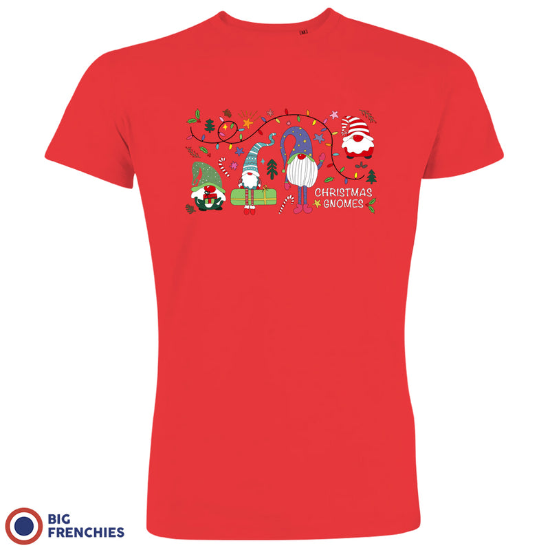 Christmas Gnomes Men's Organic Cotton Tee