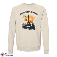 Halloween In Paris Unisex Organic Cotton Sweatshirt