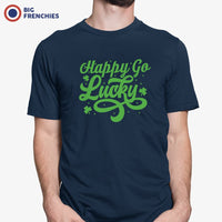 Happy Go Lucky Men's Organic Cotton Tee