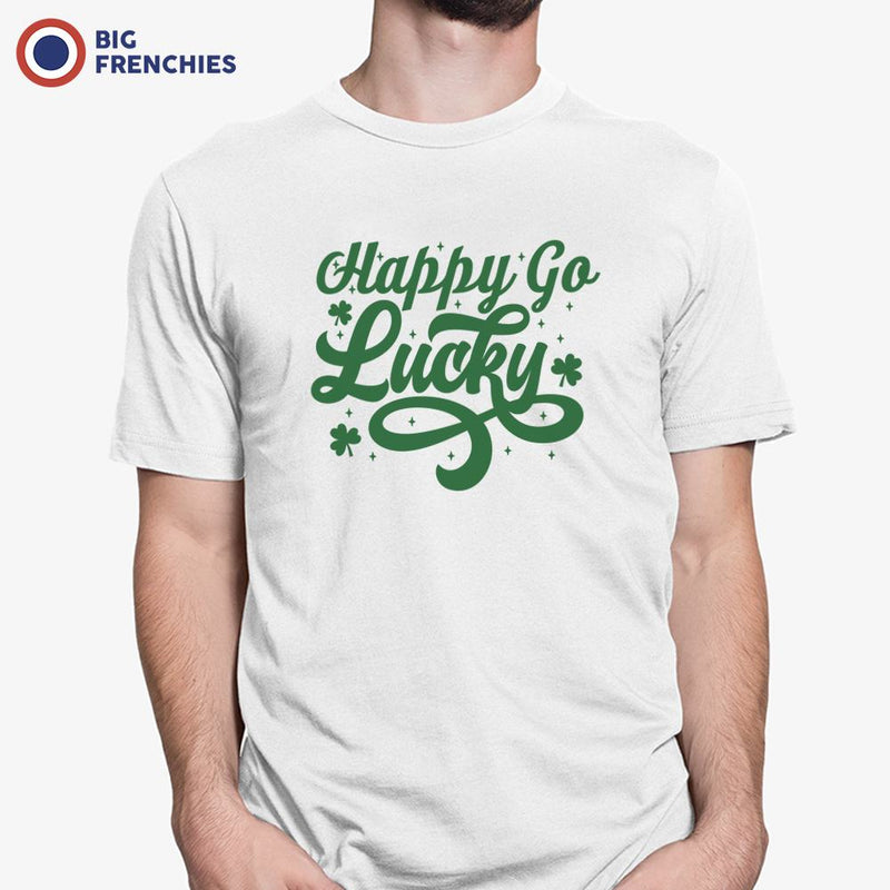 Happy Go Lucky Men's Organic Cotton Tee