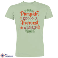 Pumpkin Kisses & Harvest Wishes Men's Organic Cotton Tee