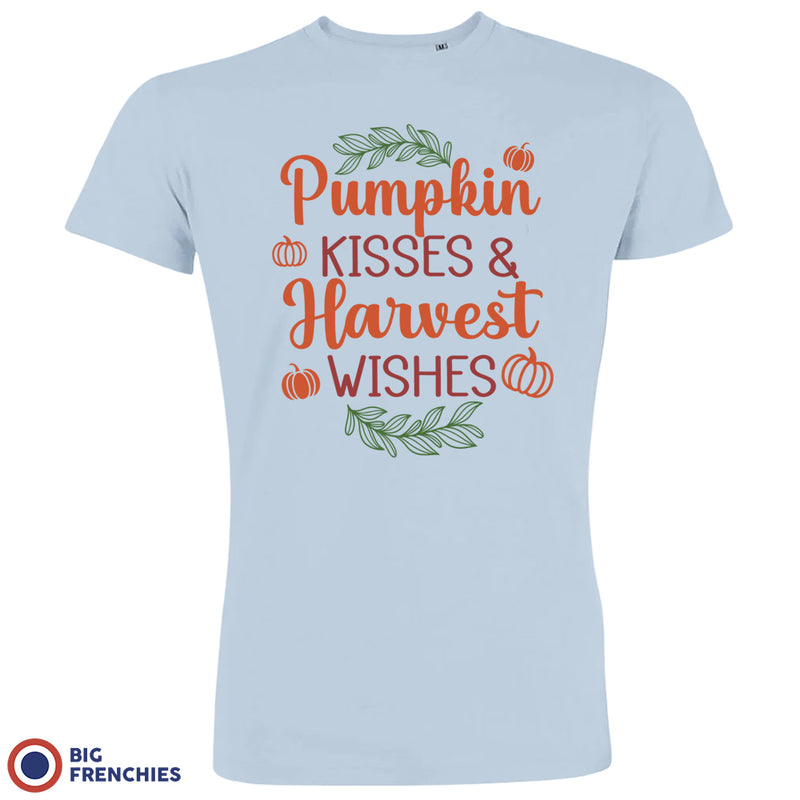 Pumpkin Kisses & Harvest Wishes Men's Organic Cotton Tee