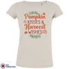 Pumpkin Kisses & Harvest Wishes Women's Organic Cotton Tee