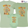 Hello Fall  Matching Organic Cotton Family Set (Set of 3)