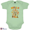 Hello Fall Organic Cotton Baby Onesie