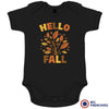 Hello Fall Organic Cotton Baby Onesie