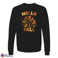 Hello Fall Unisex Organic Cotton Sweatshirt