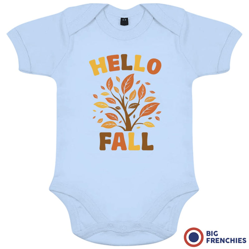 Hello Fall Organic Cotton Baby Onesie