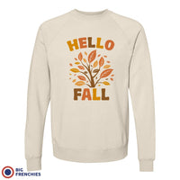 Hello Fall Unisex Organic Cotton Sweatshirt