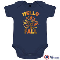 Hello Fall Organic Cotton Baby Onesie