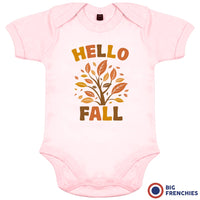 Hello Fall Organic Cotton Baby Onesie