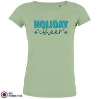 Holiday Cheer Christmas Women's Organic Cotton Tee