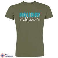 Holiday Cheer Christmas Men's Organic Cotton Tee