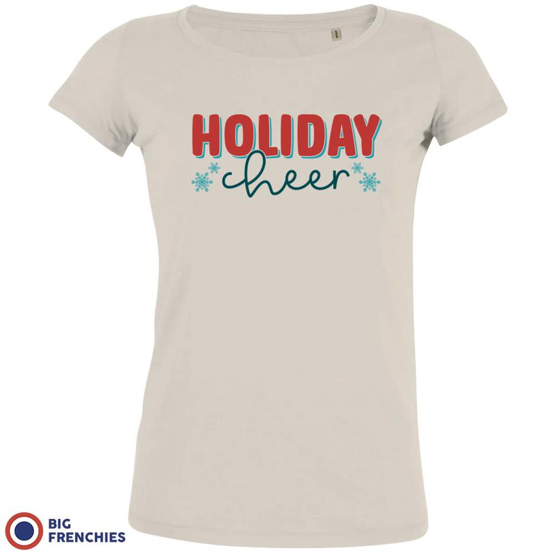 Holiday Cheer Christmas Women's Organic Cotton Tee