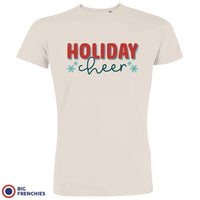 Holiday Cheer Christmas Men's Organic Cotton Tee