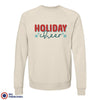 Holiday Cheer Christmas Unisex Organic Cotton Sweatshirt