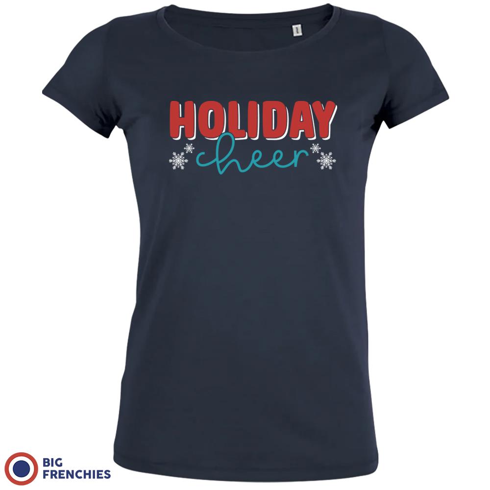 Holiday Cheer Christmas Women's Organic Cotton Tee