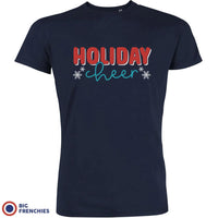 Holiday Cheer Christmas Men's Organic Cotton Tee