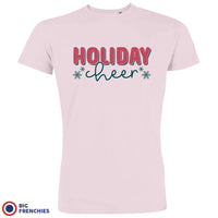 Holiday Cheer Christmas Men's Organic Cotton Tee