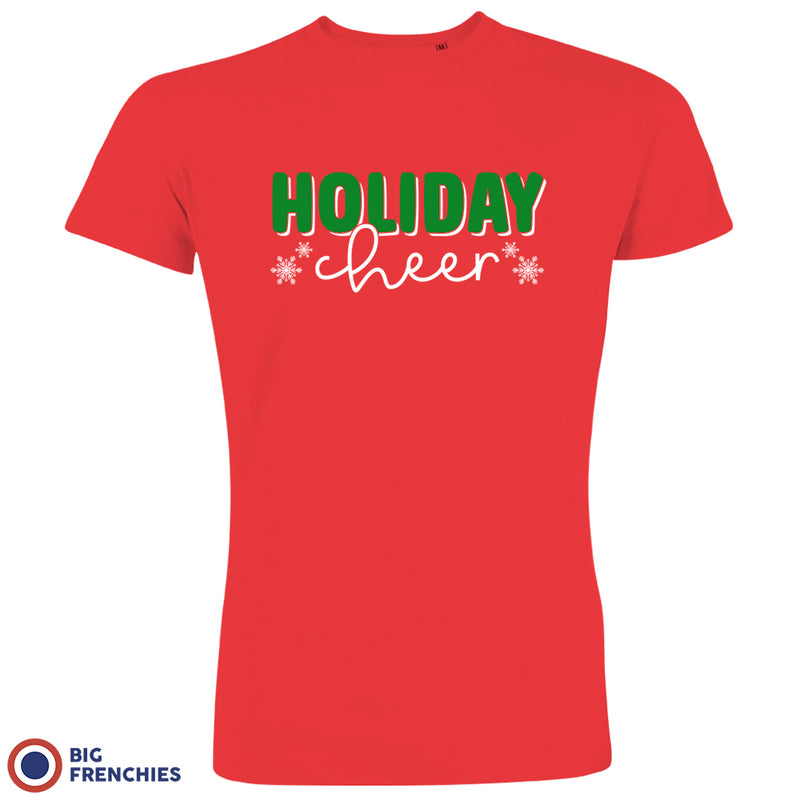 Holiday Cheer Christmas Men's Organic Cotton Tee