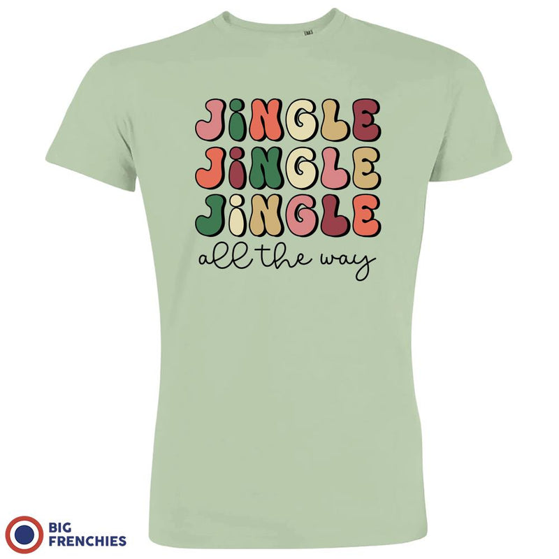 Jingle All The Way Christmas Men's Organic Cotton Tee