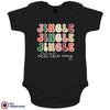 Jingle All The Way Christmas Organic Cotton Baby Onesie