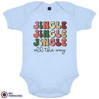 Jingle All The Way Christmas Organic Cotton Baby Onesie