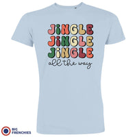 Jingle All The Way Christmas Men's Organic Cotton Tee