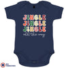 Jingle All The Way Christmas Organic Cotton Baby Onesie