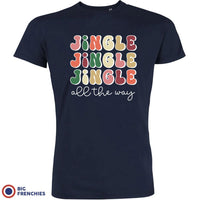 Jingle All The Way Christmas Men's Organic Cotton Tee