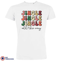 Jingle All The Way Christmas Men's Organic Cotton Tee