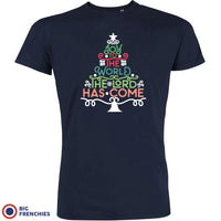 Joy To The World The Lord Has Come Christmas Men's Organic Cotton Tee