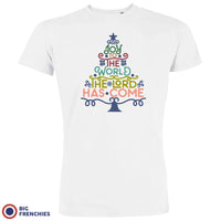 Joy To The World The Lord Has Come Christmas Men's Organic Cotton Tee