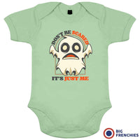 Don't Be Scared It's Just Me Organic Cotton Baby Onesie