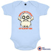 Don't Be Scared It's Just Me Organic Cotton Baby Onesie