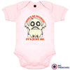 Don't Be Scared It's Just Me Organic Cotton Baby Onesie