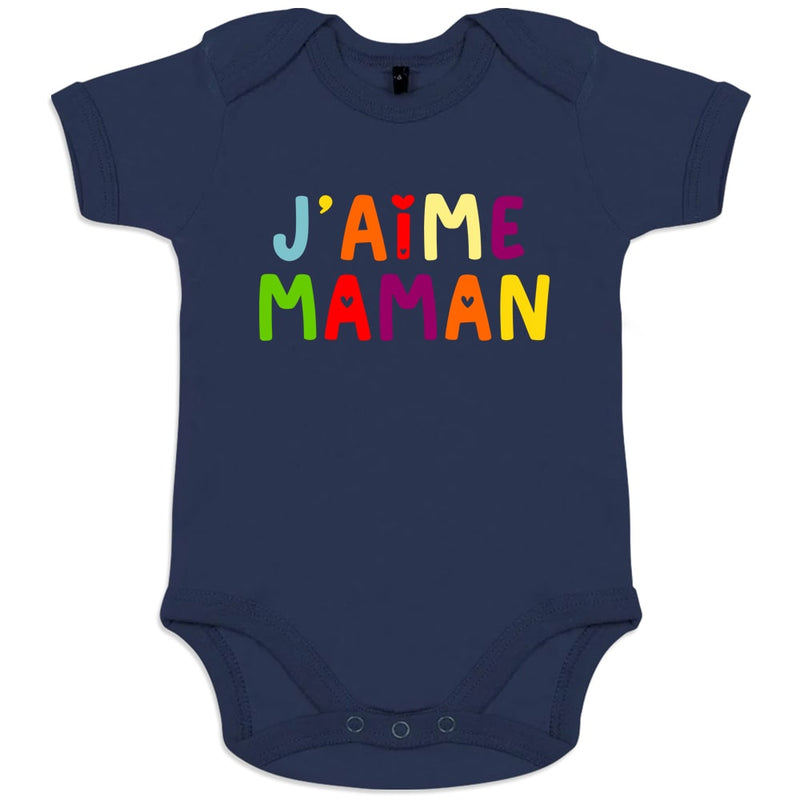 J'aime Maman Organic Cotton Baby Unisex Onesie