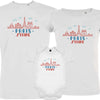 Paris J'taime Matching Family Organic Cotton Tees (Set of 3)