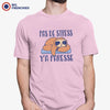 Pas De Stress Y'a Paresse Men's Organic Cotton Tee