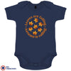 Leaves Are Falling Autumn Is Calling Organic Cotton Baby Onesie