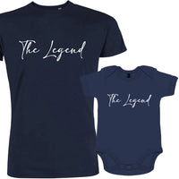 The Legend The Legacy Dad and Child Matching Outfit