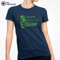 He Is My Lucky Charm Women's Organic Cotton Tee