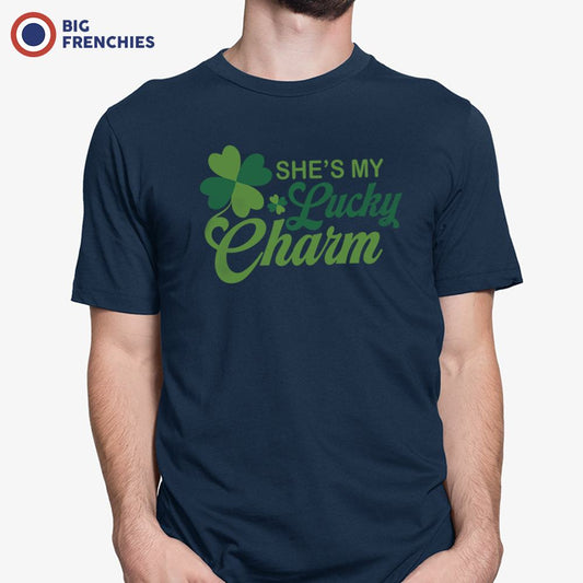 She Is My Lucky Charm Men's Organic Cotton Tee