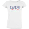 L'apéro C'est La Vie Women's Organic Cotton Tee