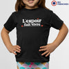 L'espoir Fait Vivre Youth & Toddler Organic Cotton Tee