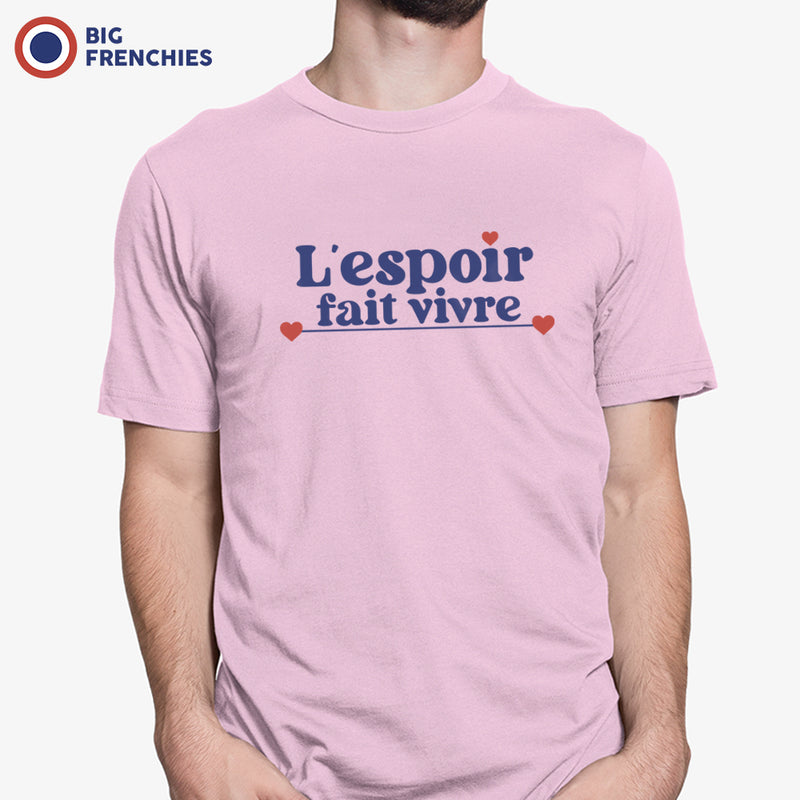 L'espoir Fait Vivre Men's Organic Cotton Tee