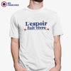 L'espoir Fait Vivre Men's Organic Cotton Tee