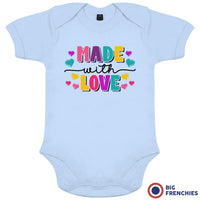 Made With Love Organic Cotton Baby Onesie