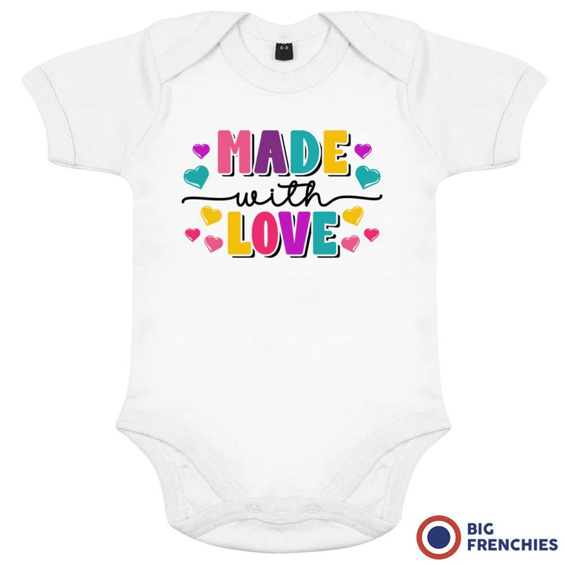 Made With Love Organic Cotton Baby Onesie